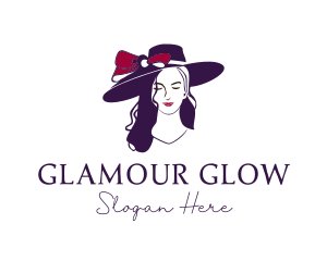 Glamour Hat Lady logo