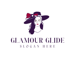 Glamour Hat Lady logo