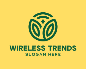 Green Wireless Tech Plant logo