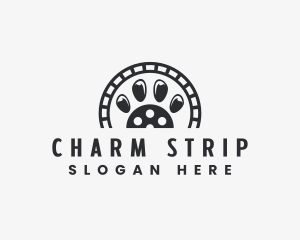 Film Strip Pet logo design