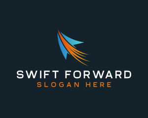 Forwarding Plane Origami logo design