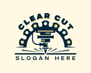 CNC Laser Engraving logo design