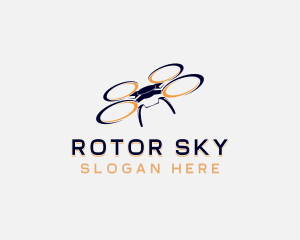 Drone Aerial Quadcopter logo