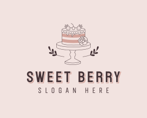 Strawberry Cake Catering logo