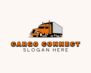 Cargo Trailer Truck logo design