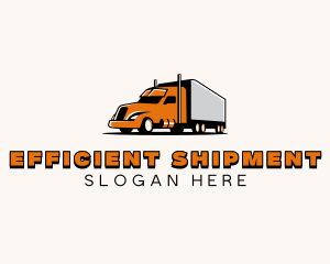 Cargo Trailer Truck logo design