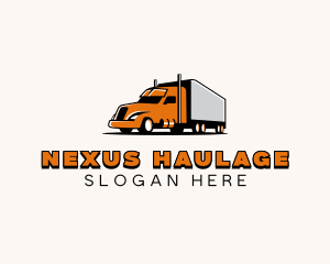 Cargo Trailer Truck logo design