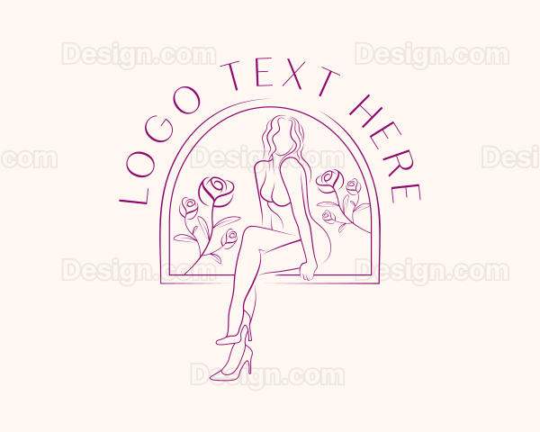 Feminine Sexy Beauty Logo