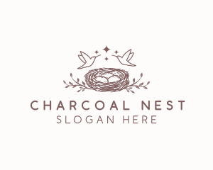 Hummingbird Egg Nest logo