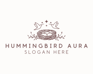 Hummingbird Egg Nest logo