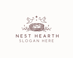 Hummingbird Egg Nest logo