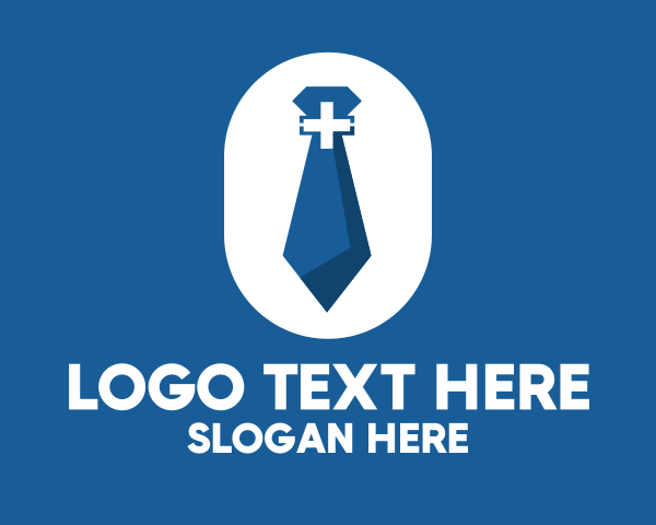 Necktie logo example 1