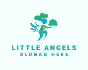 Angel Food Delivery logo design