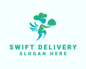 Angel Food Delivery logo design