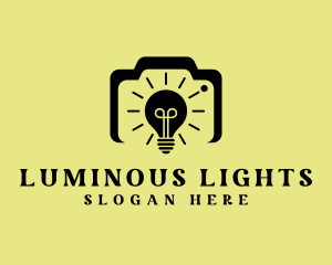 Light Bulb Photography logo design