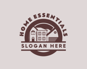 Home Property Roofing logo design