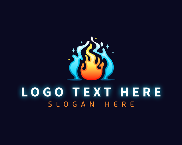 Heat logo example 2