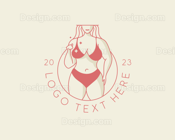 Sexy Woman Body Logo