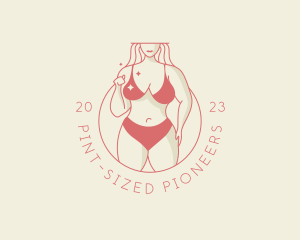 Sexy Woman Body logo design