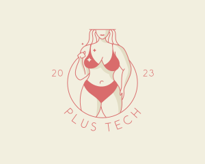 Sexy Woman Body logo design