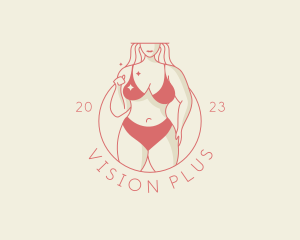 Sexy Woman Body logo design