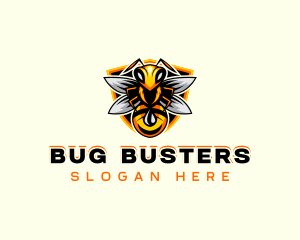 Bee Sting Hornet logo design