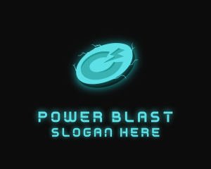 Power Switch Lightning logo design