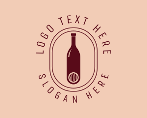 Sushi Wine Bottle  logo