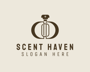 Scented Perfume Bottle logo design