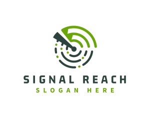 Radar Signal Technology logo design