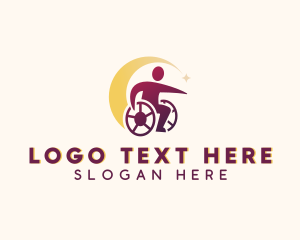 Community - Wheelchair Support Community logo design