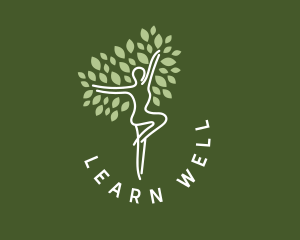 Woman Tree Wellness logo design