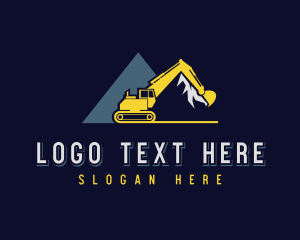 Demolition Excavator Mining logo