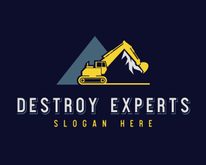 Demolition Excavator Mining logo