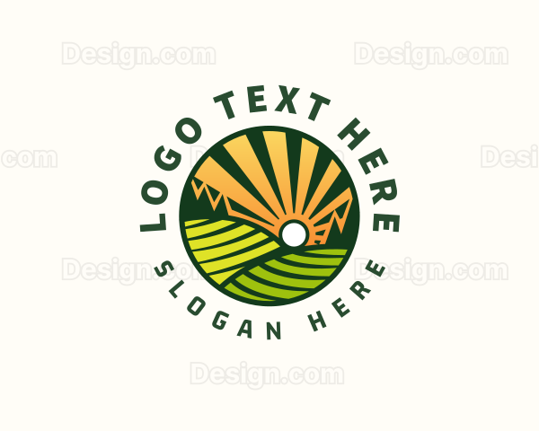 Farm Countryside Field Logo