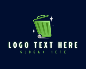 Recyclable Garbage Bin logo