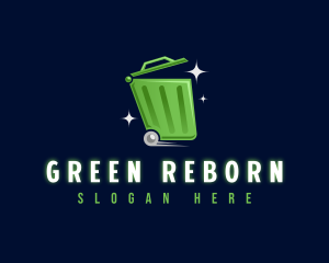 Recyclable Garbage Bin logo