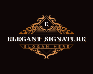 Luxury Elegant Boutique logo design