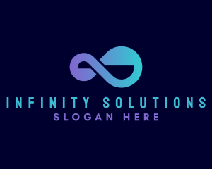 Company Infinity Loop logo design