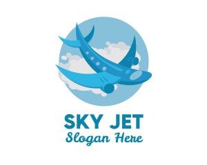 Airplane Jet Flight logo