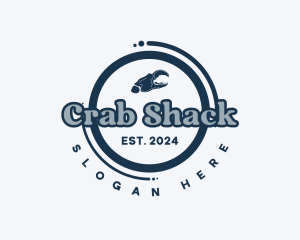 Crab Seafood Restaurant logo design