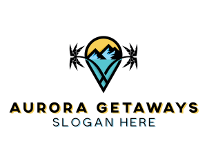 Island Getaway Travel logo design