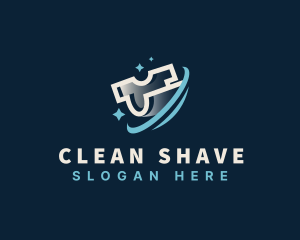 Shirt Clean Wash Laundry logo design