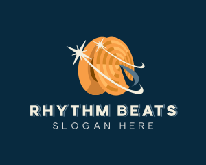 Cymbals Musical Instrument logo
