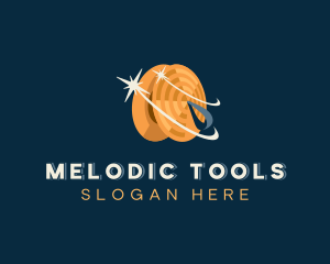 Cymbals Musical Instrument logo