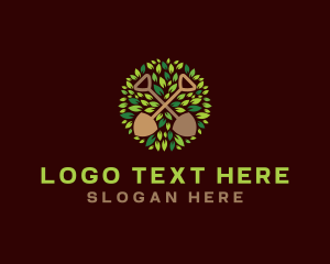 Garden Landscaping Shovel logo