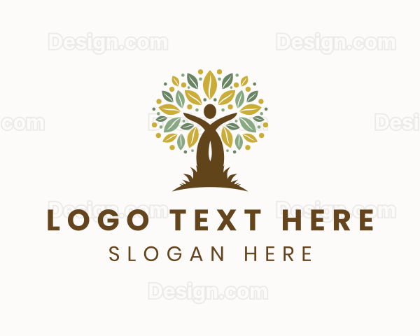 Human Social Tree Logo