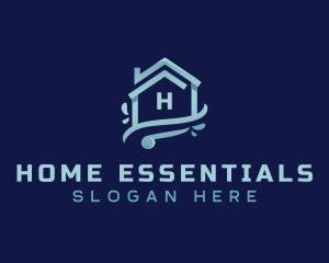 Home Sanitation Cleaning logo design