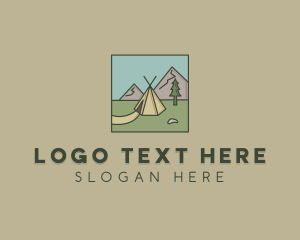 Teepee Outdoor Camping logo