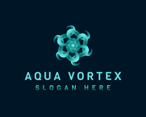 Digital Tech Vortex logo design